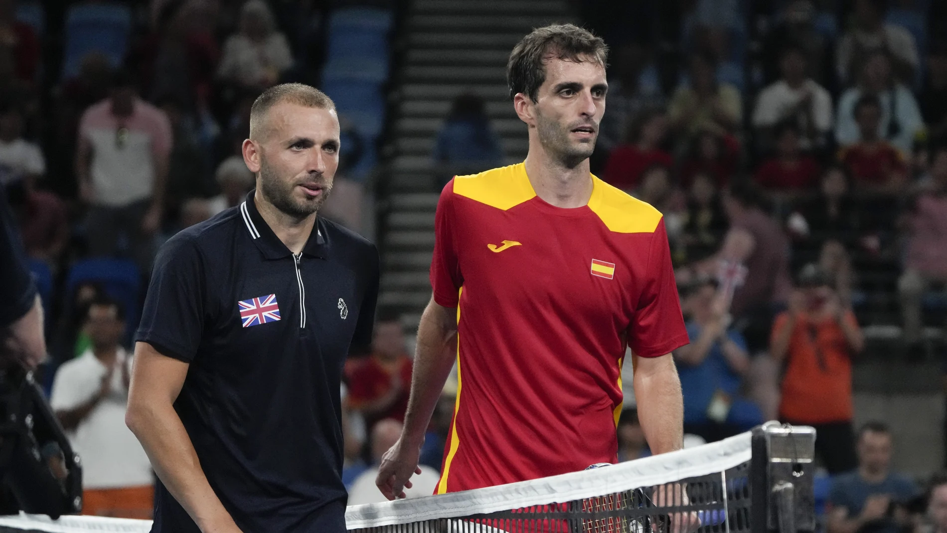 Albert Ramos no pudo con Daniel Evans