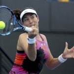 Garbiñe Muguruza, en su partido ante Bianca Andreescu