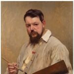 Retrato del pintor Joaquín Sorolla, en el Museo del Prado
