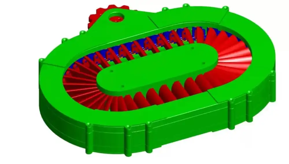 Turbina para motor de aviones