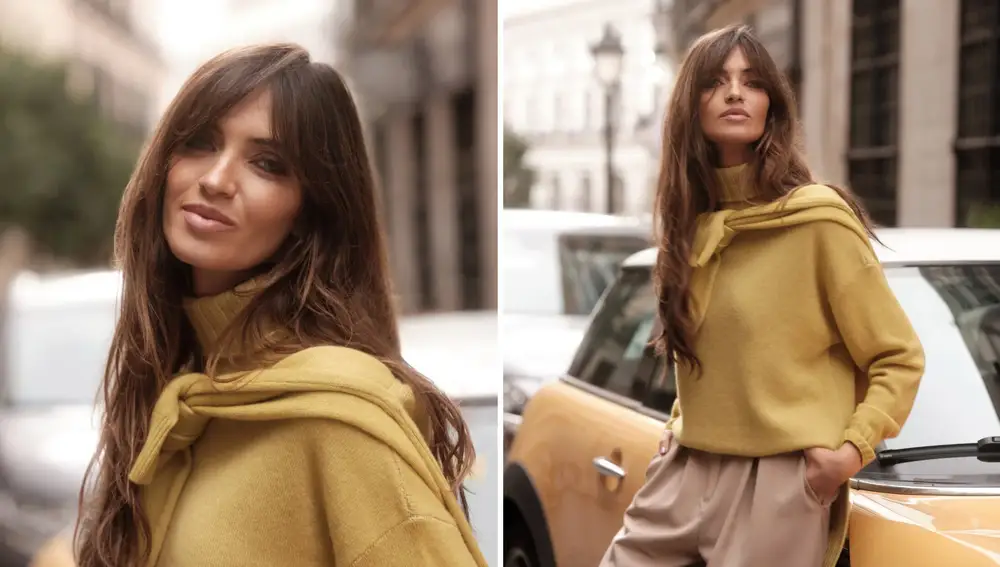 Sara Carbonero es la reina de los looks de invierno.