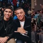 Mbappé sufrió el troleo de un grupo de hinchas argentinos