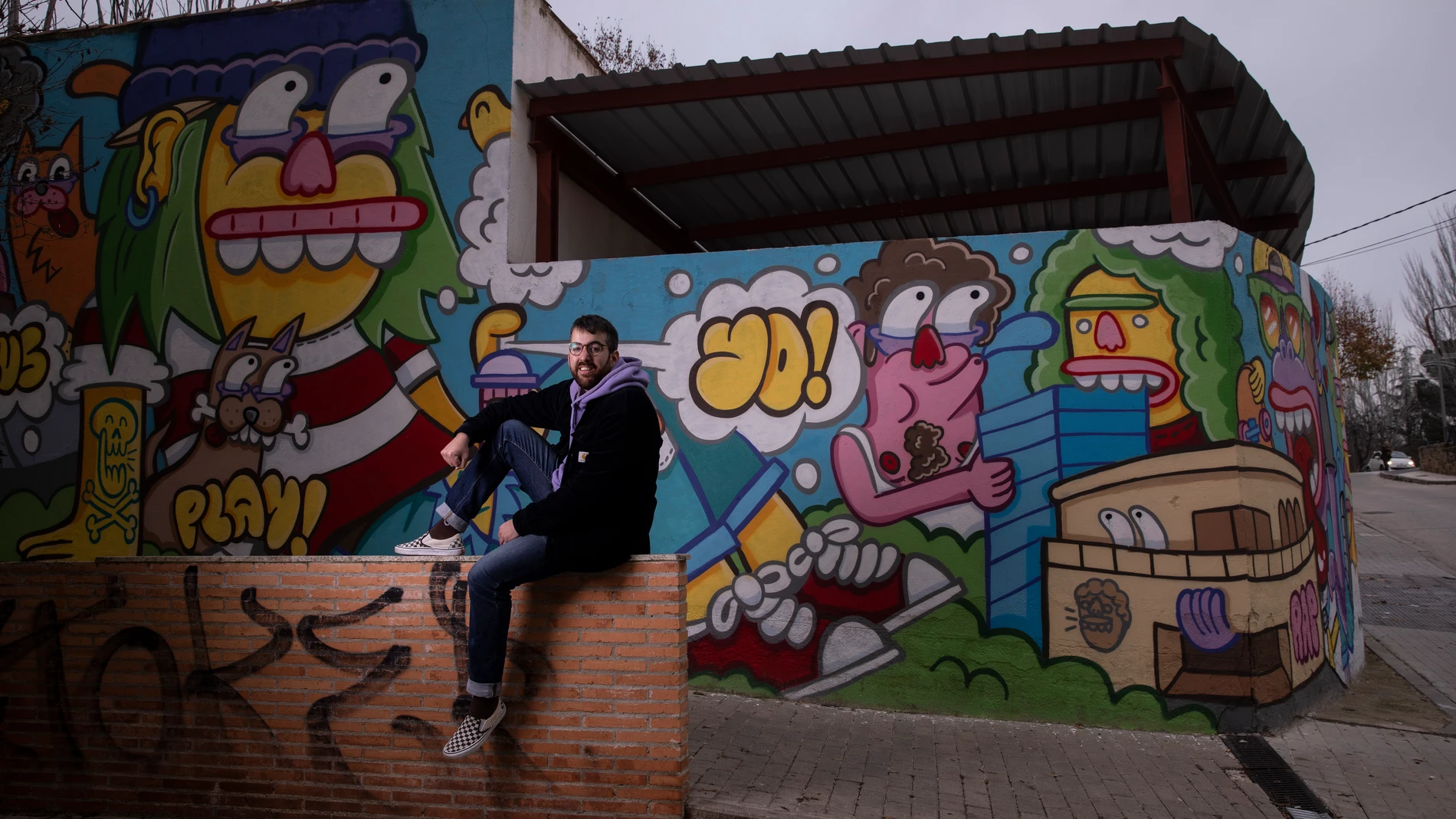 Murales urbanos en San Agustín de Guadalix