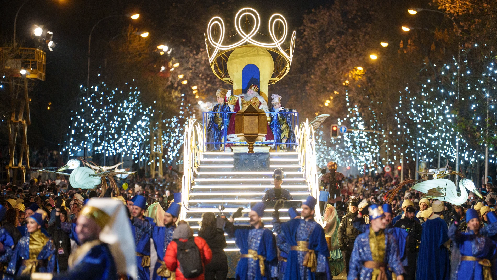 Cabalgata Reyes Magos en Madrid 2023