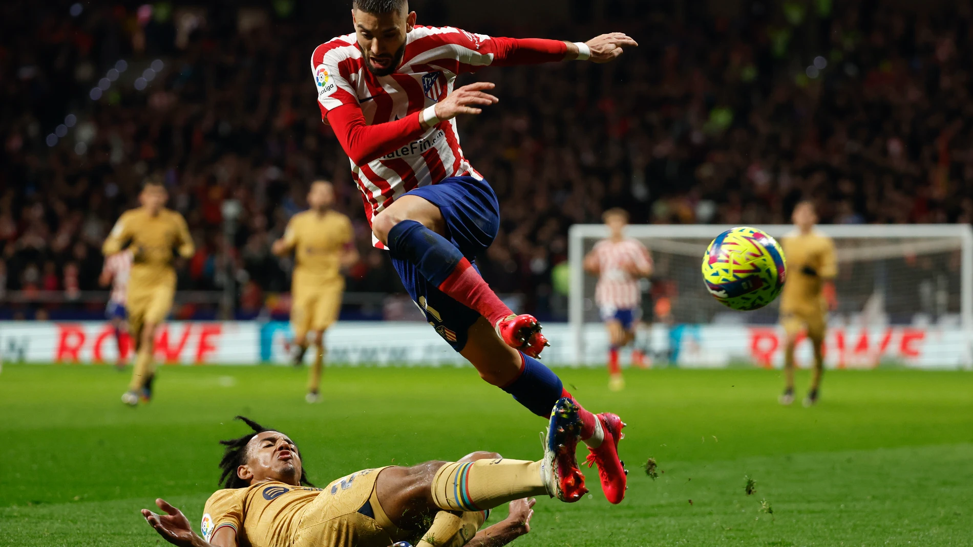 El centrocampista belga del Atlético de Madrid, Yannick Carrasco