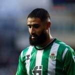 Nabil Fekir durante el partido contra el Rayo Vallecano