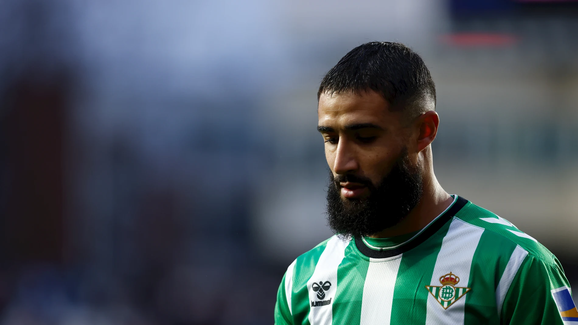 Nabil Fekir durante el partido contra el Rayo Vallecano