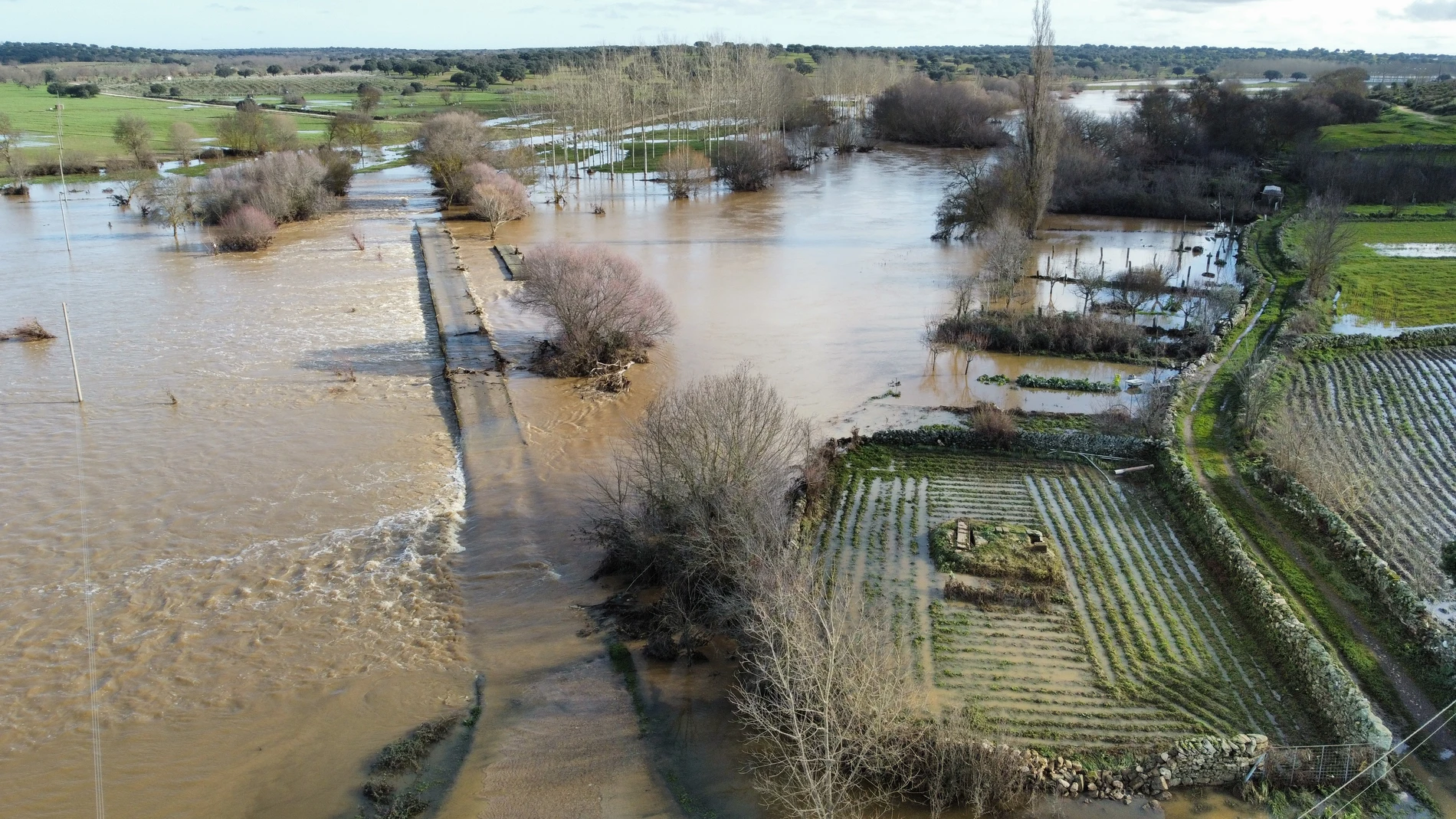 Inundaciones en la provincia de Salamanca