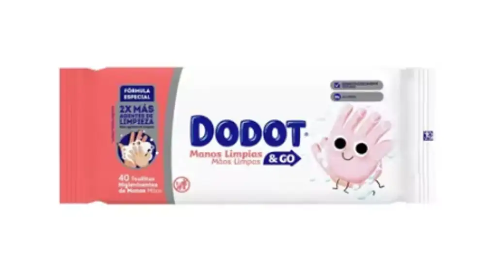 Toallitas Dodot manos
