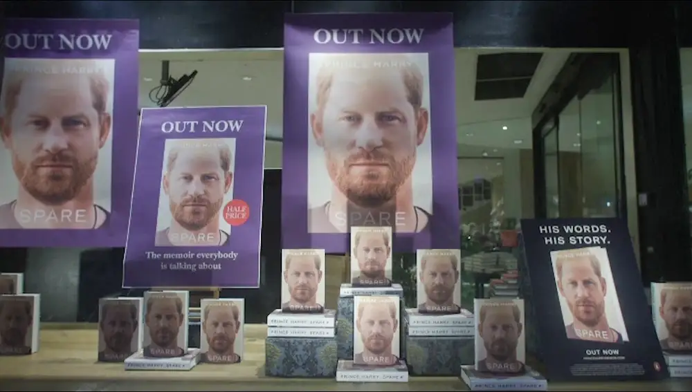 El libro del príncipe Harry ya está a la venta