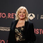 Bárbara Rey durante el estreno de la serie "Cristo y Rey"