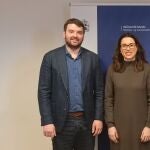 La vicepresidenta del Consell, Aitana Mas, se reúne con el ministro de infancia y Educación de Islandia, Áxmundur Einar Daoason