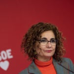 La vicesecretaria General y ministra de Hacienda y Función Pública, María Jesús Montero