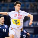 Dani Fernández, jugador de la selección española de balonmano, MVP en su primer partido en un Mundial, ante Chile