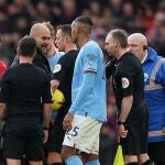 Guardiola explotó tras la derrota del City frente al Manchester United