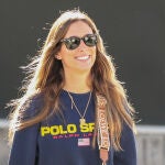María Pombo de mudanza con sudadera de Ralph Lauren