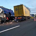 Accidente mortal en la N-122 en Golmayo (Soria), una de las carreteras "negras" de España