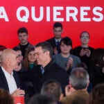 Pedro Sánchez y Antonio Muñoz
