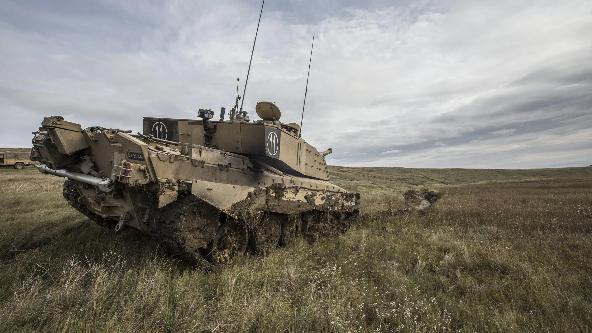 Imagen de archivo de un tanque Challenger 214/01/2023