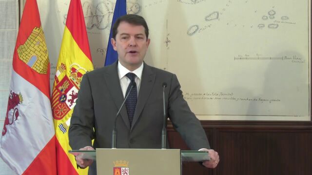 Alfonso Fernández Mañueco, presidente de Castilla y León