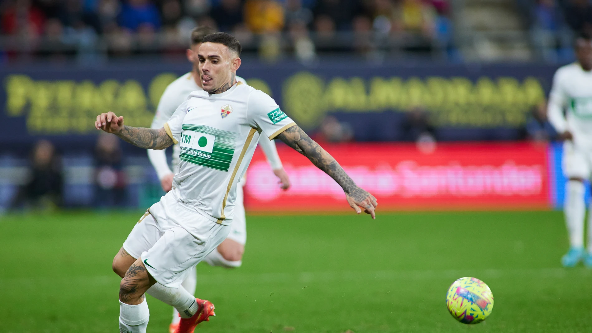 Roger Martí con el Elche.