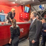 Los Reyes en su visita a FITUR