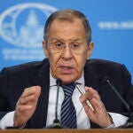 El ministro de Exteriores ruso, Sergei Lavrov