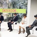 Demostración de la sala virtual que tendrá la Cueva de Nerja