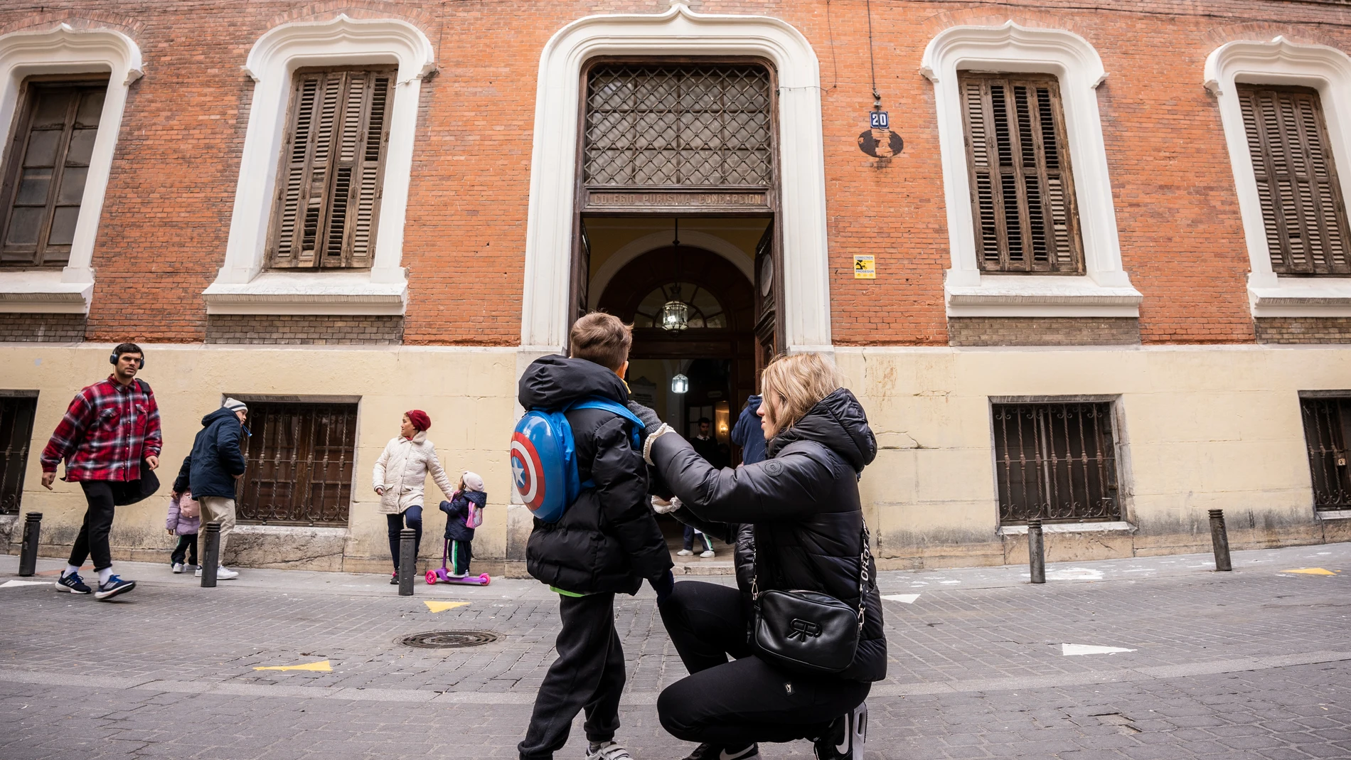 El Colegio de la Purisima Concepcion tiene previsto cerrar este año pese a las protestas de padres y profesores