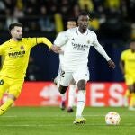 Baena y Camavinga en el Villarreal-Real Madrid de la Copa del Rey