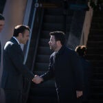 Sánchez, Macron y Junqueras antes de la cumbre del jueves