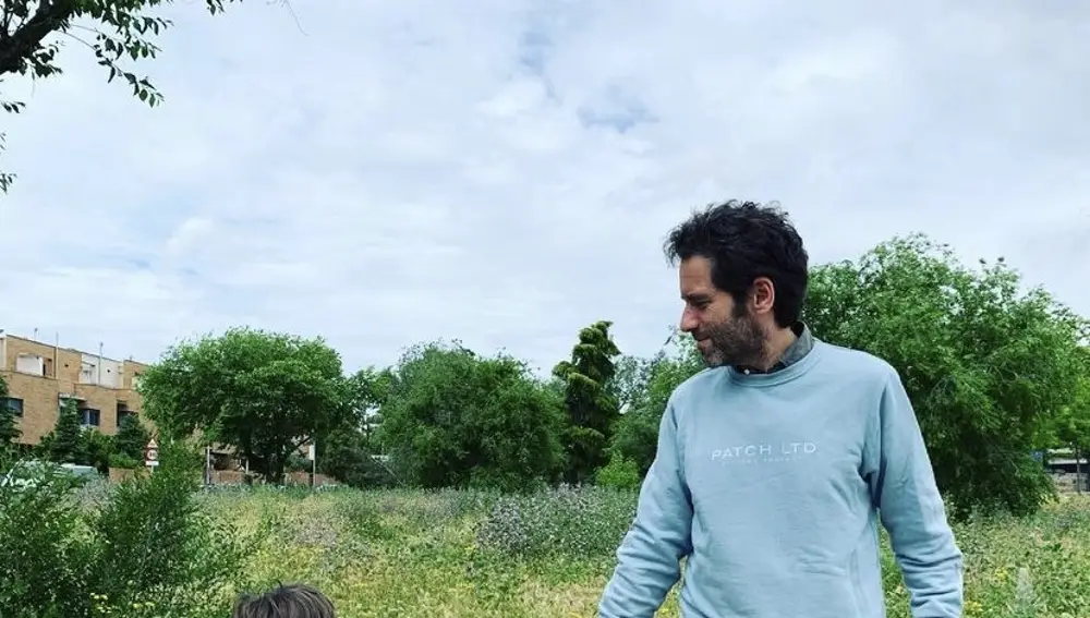 Borja Sémper y sus hijos