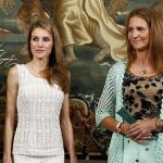 La Reina Letizia y la infanta Elena en una imagen de archivo