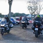 Concentración motorista invernal "Motauros 2023" en Tordesillas (Valladolid)