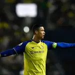 Cristiano Ronaldo, durante el partido ante el Al Ettifaq