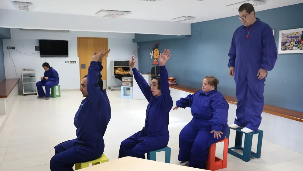 Grupo Includanza de la fundación San Cebrián