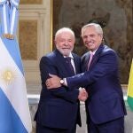 Encuentro bilateral entre el presidente de Brasil, Lula da Silva, y el presidente de Argentina, Alberto FernándezGOBIERNO ARGENTINA23/01/2023