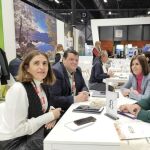 Reunión de la Diputación de Segovia con touroperadores en Fitur