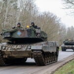 Maniobras militares de soldados polacos en Biedrusko