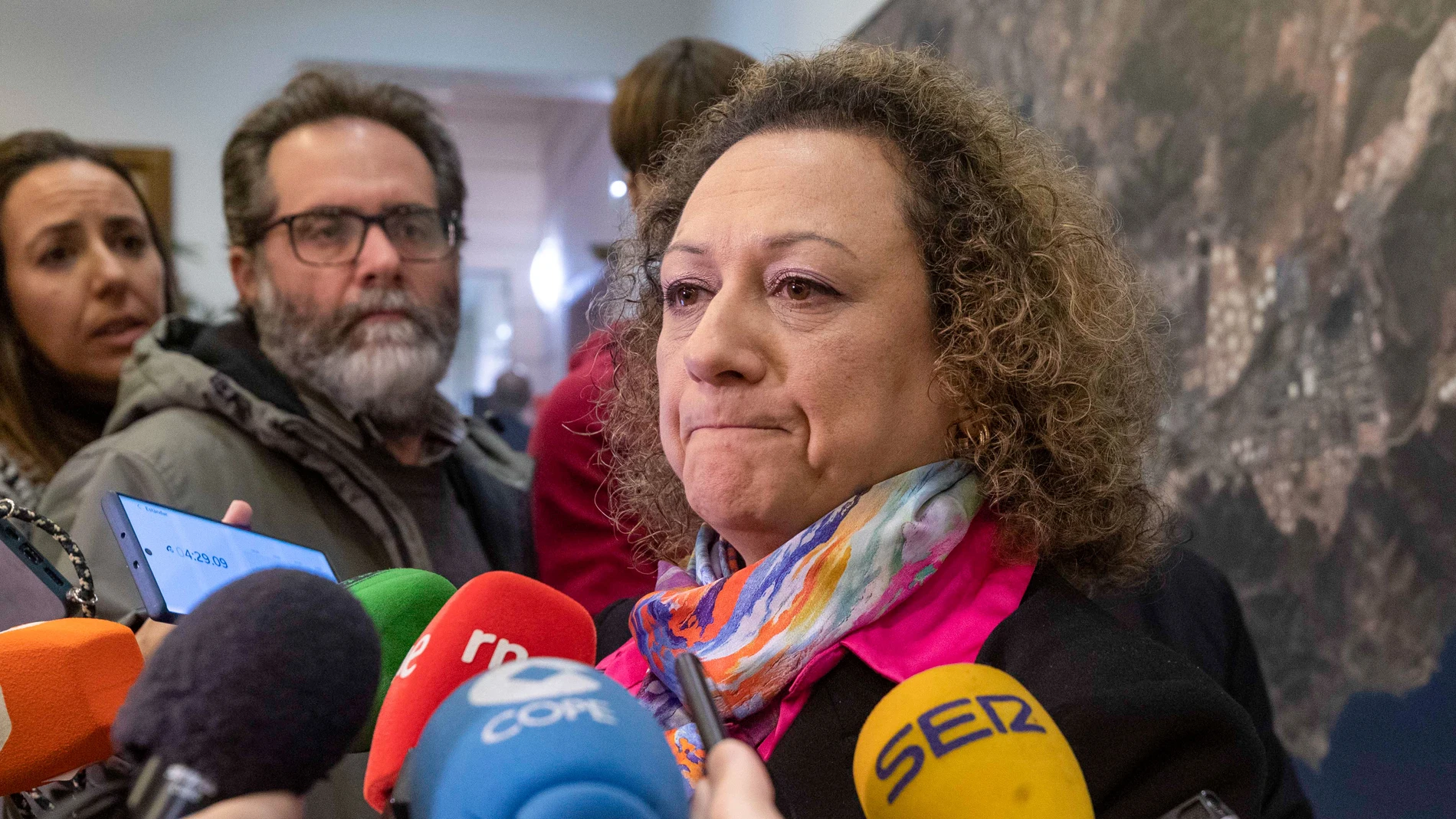 La presidenta de la Autoridad Portuaria de Cartagena, Yolanda Muñoz