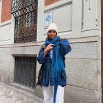 Sara Baceiredo con look perfecto para los días mas fríos del invierno.