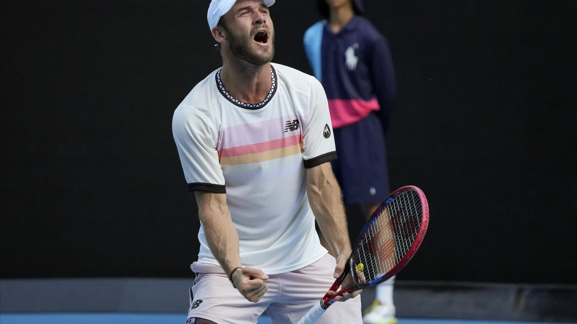 Tommy Paul celebra la victoria ante su compatriota Ben Shelton