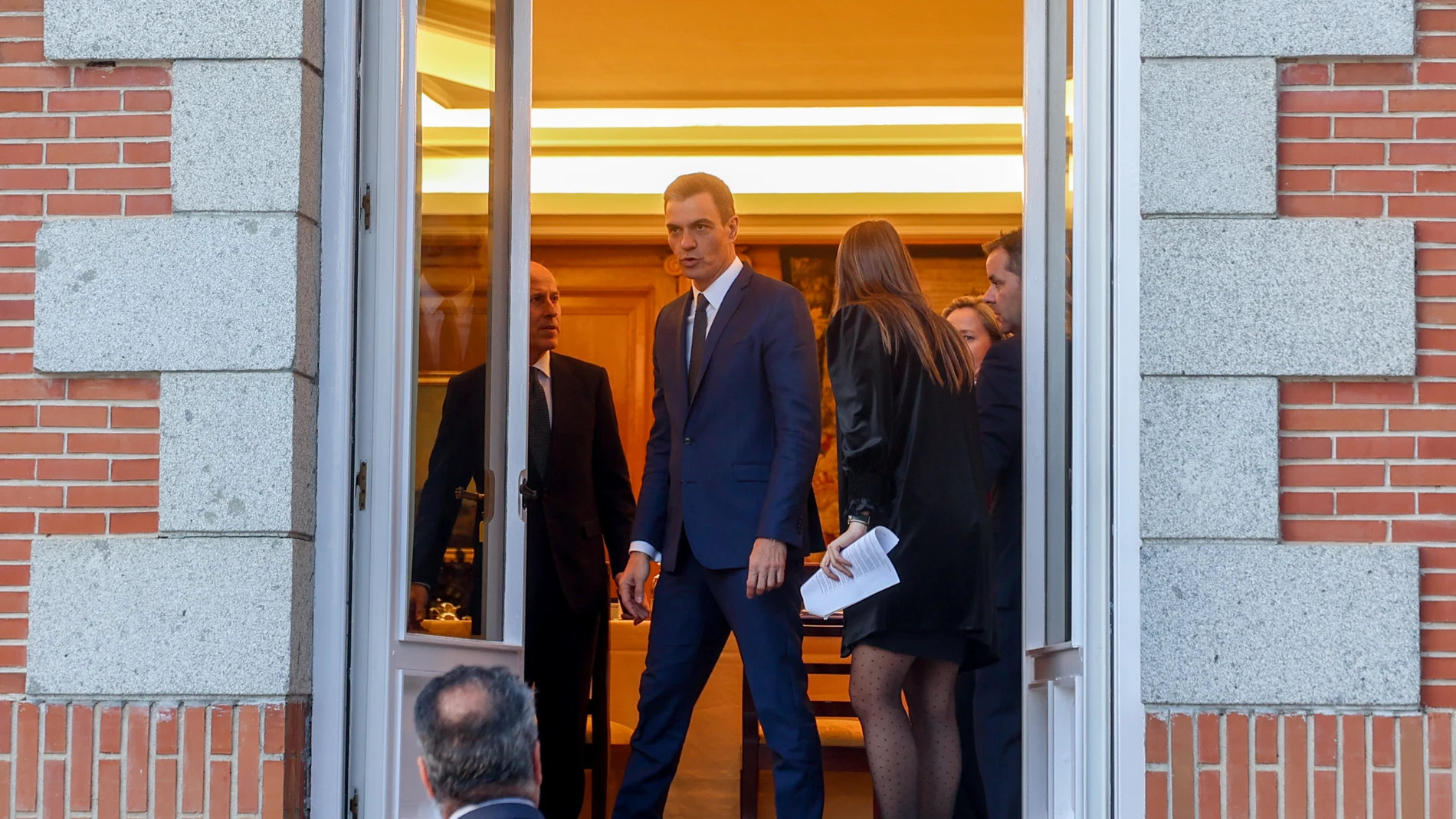 El presidente del Gobierno, Pedro Sánchez