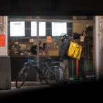 Repartidores de comida a domicilio de Glovo