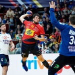 Dani Dujshebaev marcó los goles decisivos de España ante Noruega en los cuartos del Mundial de balonmano