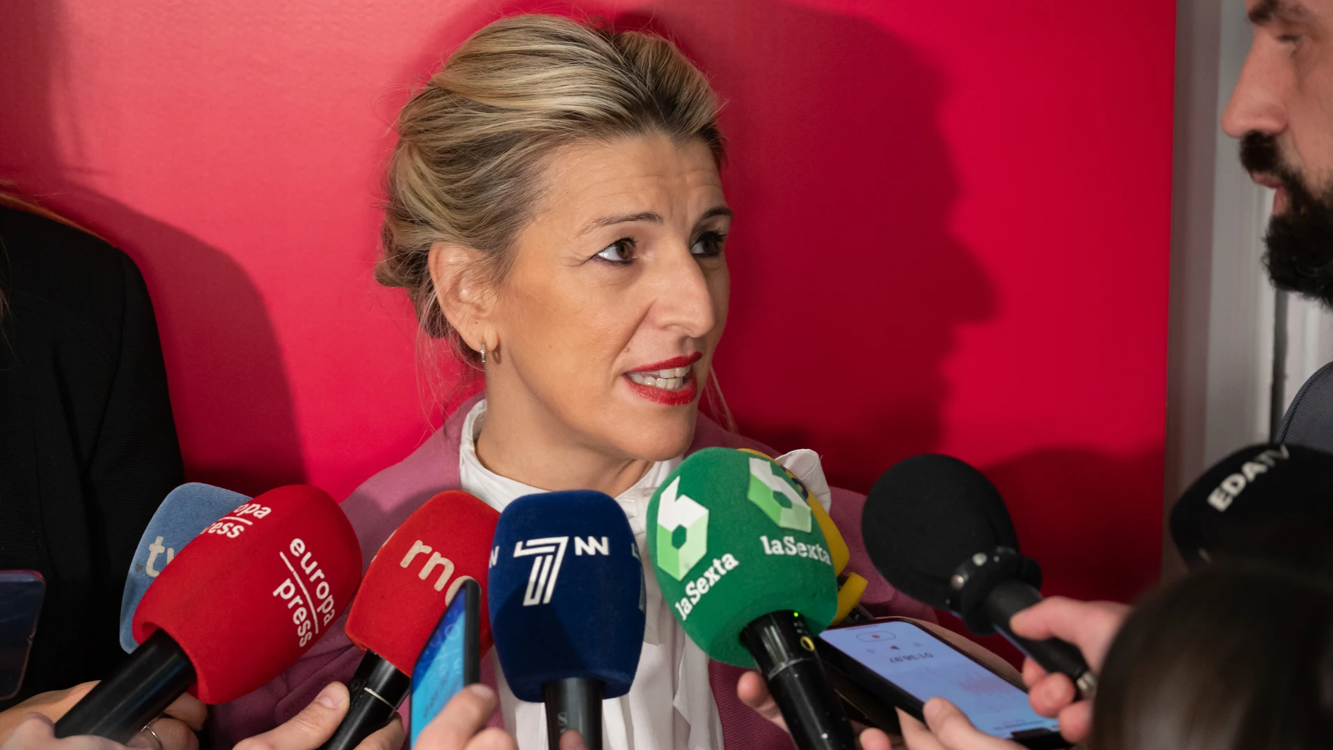 La vicepresidenta segunda del Gobierno, Yolanda Díaz