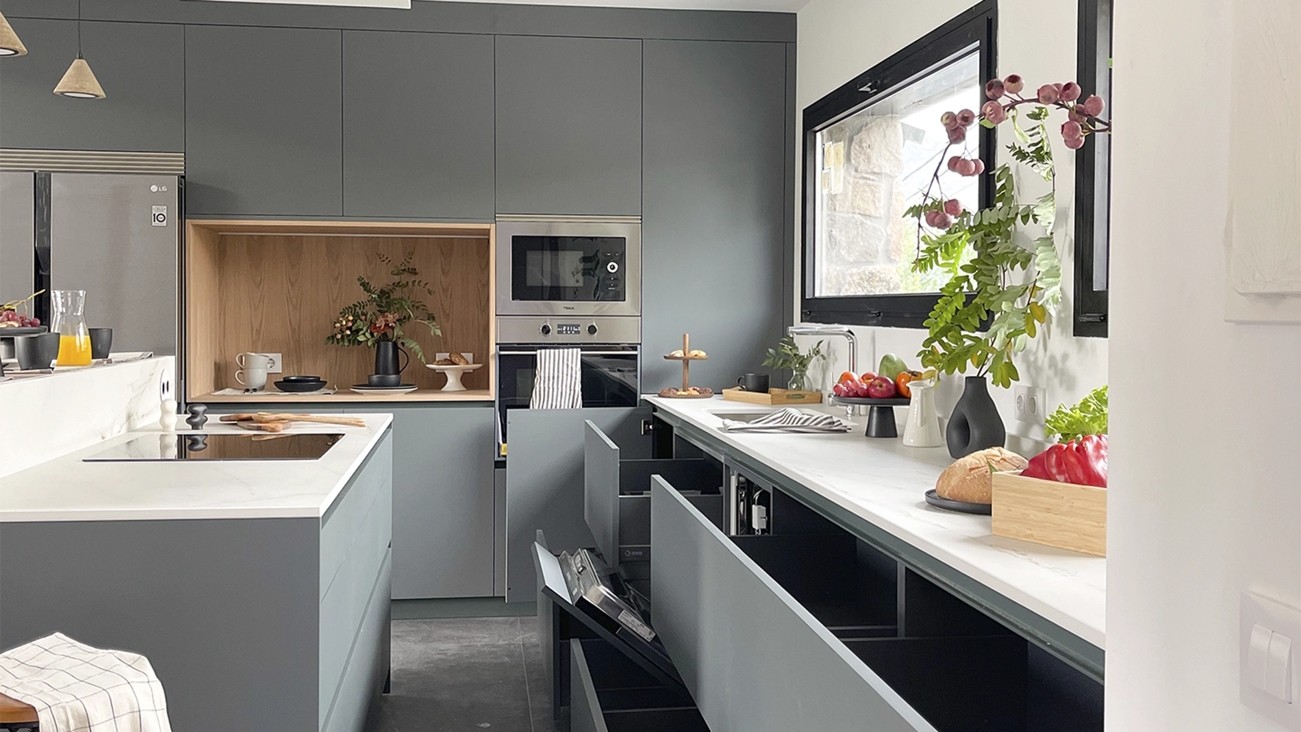 7 consejos de la interiorista María del Valle para tener una cocina ordenada