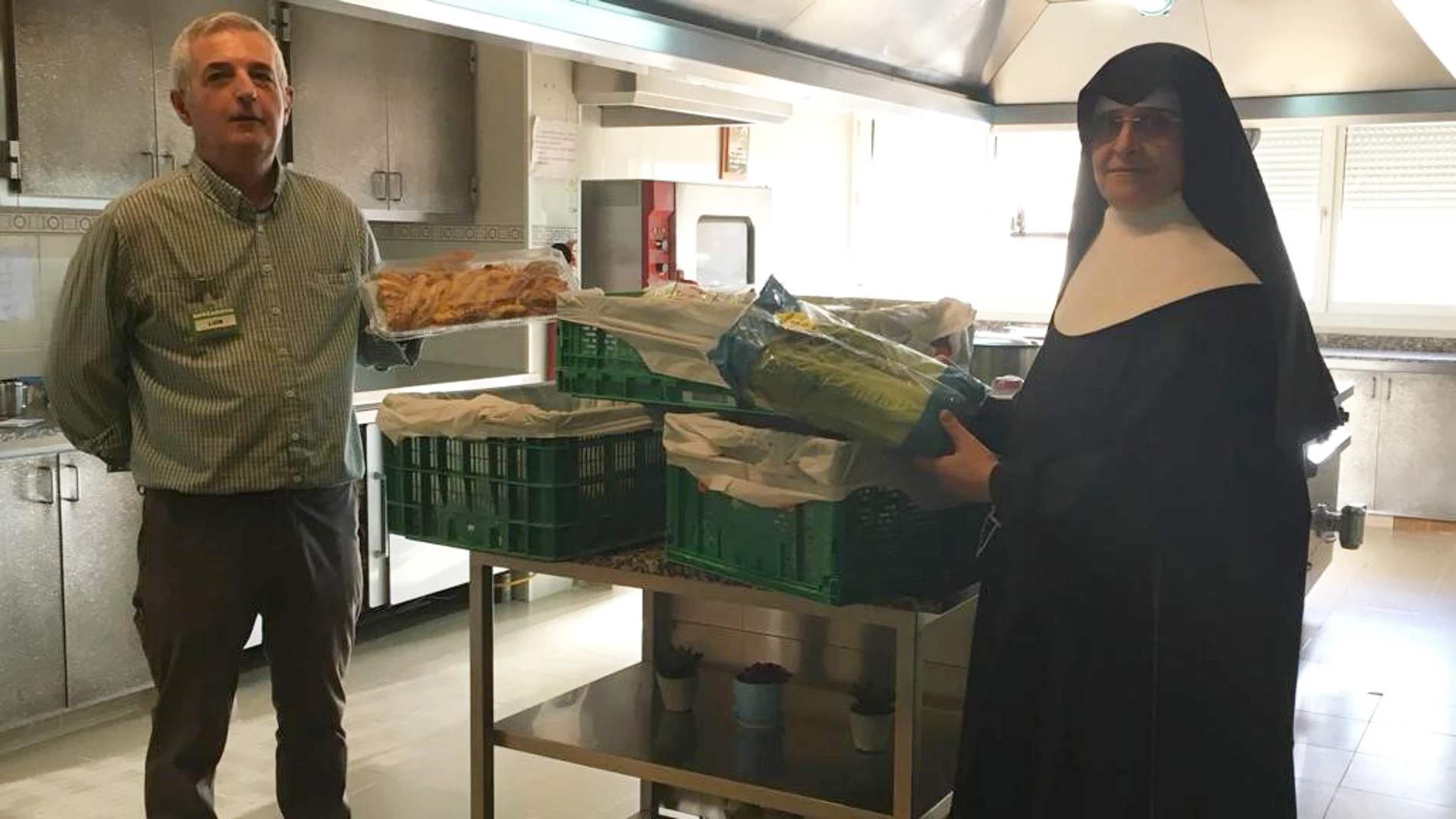 Imagen de una de las organizaciones receptoras de alimentos