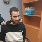 Imagen viral difundida en redes sociales del detenido. EFE