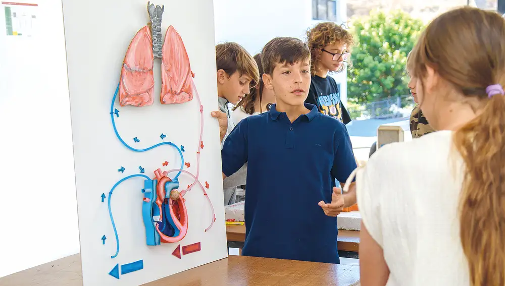 "Nuestro proyecto educativo se basa en poner a los alumnos como protagonistas de todos los procesos y personas del Centro".